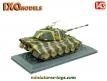 Le char allemand Tigre II Konigstiger miniature par Ixo Models et Altaya au 1/43e