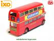 Un autobus anglais Leyland RTW de 1957 en miniature par Ixo Models au 1/72e