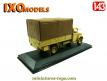 Le camion militaire Bedford OYD en miniature par Ixo Models au 1/43e