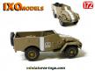 Le BTR 40 russe brun sable en miniature par Ixo models au 1/72e