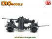 Le canon de 88 mm allemand Flak 37 miniature par Ixo Models au 1/72e