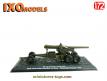 Le canon américain M1 155 gun Long-Tom miniature par Ixo Models au 1/72e