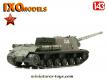 Le char russe ISU-122 en miniature par Ixo Models pour Altaya au 1/43e