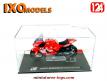 La moto Ducati Desmosedici de R Rolfo en miniature par Ixo Models au 1/24e