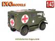 Le Chevrolet C8A HUA ambulance militaire miniature par Ixo Models au 1/43e