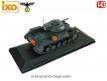 Le char allemand Panzer II Ausf F en miniature par Ixo Models au 1/43e