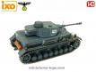 Le char allemand Panzer IV Ausf G en miniature par Ixo Models au 1/43e