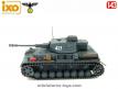 Le char allemand Panzer IV Ausf G en miniature par Ixo Models au 1/43e