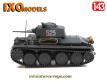 Le char allemand PzKpfw 38 Ausf F en miniature par Ixo Models au 1/43e