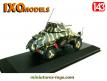 Une automitrailleuse allemande SdKfz 222 en miniature Ixo Models au 1/43e