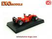 La Ferrari F1 2000 de Schumacher en miniature Ixo Models au 1/43e incomplète