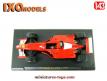 La Ferrari F1 2000 de Schumacher en miniature Ixo Models au 1/43e incomplète