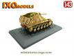 Le FH 18 2 SdKfz 124 Wespe en miniature par Ixo Models pour Altaya au 1/43e