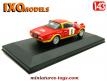 La Fiat Abarth 124 Monte Carlo en miniature par Ixo Models au 1/43e