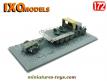 Le semi chenillé allemand Sdkfz 7/1 miniature par Ixo Models au 1/72e incomplet