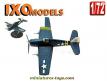Le Grumman F6F 5 Hellcat en avion miniature métal par Ixo Models au 1/72