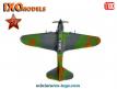 Le chasseur russe Ilyushin IL 2 Shturmovik miniature par Ixo Models au 1/100e