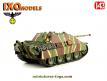 Le char allemand Jagdpanther miniature par Ixo Models pour Altaya au 1/43e