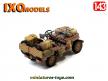 La Jeep Willys MB SAS desert en miniature militaire par Ixo Models au 1/43e