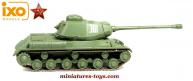 Le char russe JS-2 ou IS-2 en miniature par Ixo models au 1/72e