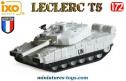 Le lot de 2 char français Leclerc T5 blanc UN miniatures par Ixo models au 1/72e