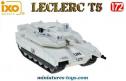 Le lot de 2 char français Leclerc T5 blanc UN miniatures par Ixo models au 1/72e