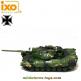 Le char allemand Leopard 1 A2 en miniature par Ixo Models au 1/72e