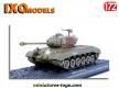 Le char américain M26 Pershing de 1945 en miniature Ixo Models au 1/72e