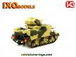 Le char américain M3 Grant en miniature par Ixo Models au 1/43e