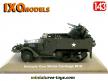 Un Half-Track M16 MGMC américain en miniature par Ixo Models au 1/43e