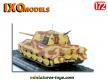 Le Panzerjager Jagdtiger S Ausf B miniature par Ixo Models au 1/72e