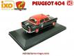 La Peugeot 404 Taxi G7 de Paris 1962 en miniature par Ixo Models au 1/43e