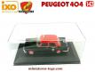 La Peugeot 404 Taxi G7 de Paris 1962 en miniature par Ixo Models au 1/43e
