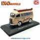 Le fourgon Peugeot D3A chocolat Poulain en miniature par Ixo Models au 1/43e