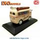 Le fourgon Peugeot D3A chocolat Poulain en miniature par Ixo Models au 1/43e