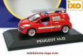 Le Peugeot H2O pompiers français en miniature par Ixo Models au 1/43e