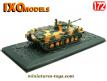 Le char amphibie russe PT76 en miniature Ixo models au 1/72e