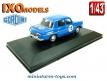 La Renault 8 Gordini Rallye en miniature par Ixo Models au 1/43e