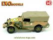 Le Scout car White M3 A1 militaire US miniature par Ixo Models au 1/43e
