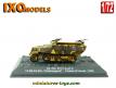 Le SdKfz 251/1 Ausf D Hanomag miniature par Ixo Models au 1/72e incomplet
