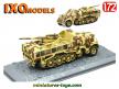 Le semi chenillé allemand Sdkfz 9 Famo Flak 37 en miniature Ixo Models au 1/72e