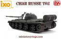 Le char russe T62 en miniature par Ixo models au 1/72e