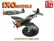 Le P47D Thunderbolt Razorback en avion miniature métal par Ixo Models au 1/72
