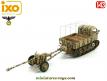 Le tracteur d'artillerie Ost et le canon Pak 40 miniature par Ixo Models au 1/43e