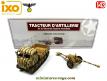 Le tracteur d'artillerie Ost et le canon Pak 40 miniature par Ixo Models au 1/43e