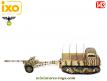 Le tracteur d'artillerie Ost et le canon Pak 40 miniature par Ixo Models au 1/43e