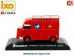 Le Citroën type H des pompiers de l'usine Michelin par Ixo Models au 1/43e