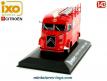 Le Citroën type H des pompiers de l'usine Michelin par Ixo Models au 1/43e