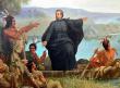 La figurine de Jacques Marquette dans l'Ouest américain par Del Prado au 1/32e
