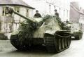 Le char allemand Jagdpanther camo en miniature militaire Solido au 1/50e